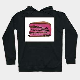 Pink & Chocolate velvet cake Hoodie